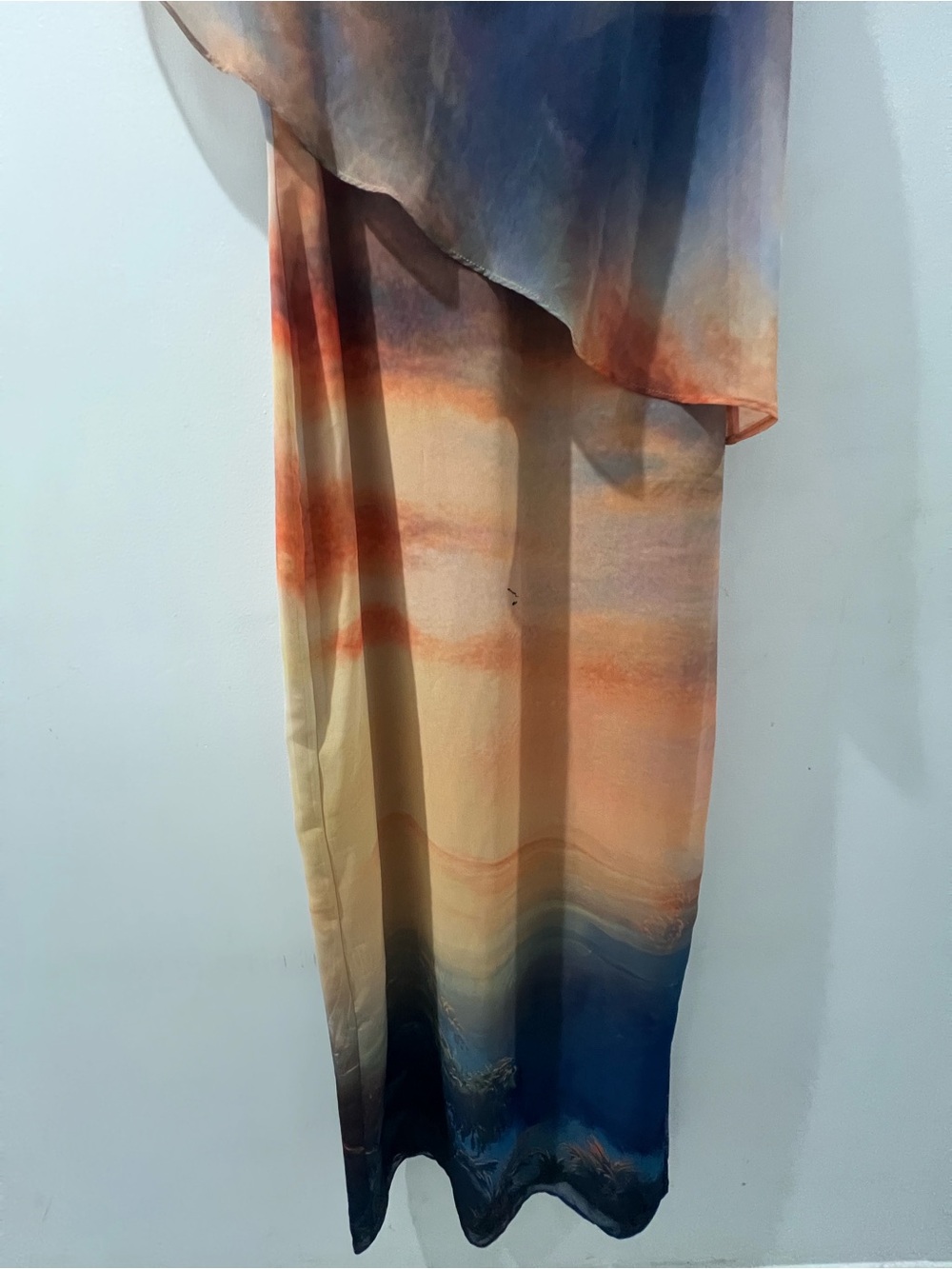 🥭 Mango 🌅 Ombre Maxi Dress in Orange and Blue - Picture 6 of 15